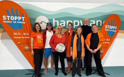 “Stoppt Gewalt an Frauen”. Orange the World 2024